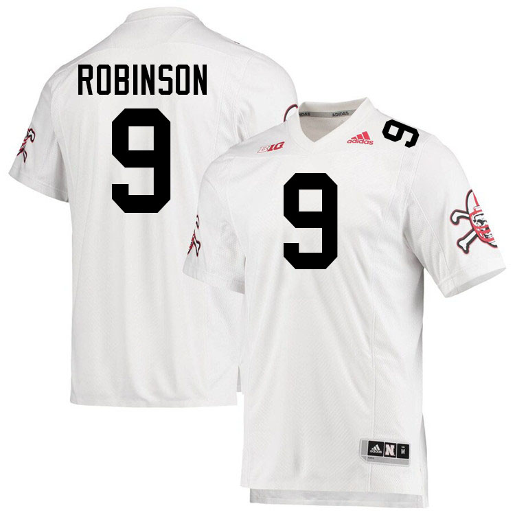 Ty Robinson Nebraska Jersey,Nebraska Cornhuskers Football Uniforms,Jersey-Blackshirt Away